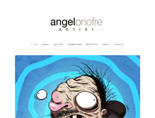 Tablet Screenshot of angelonofre.com